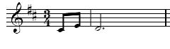 stereotypical cadence